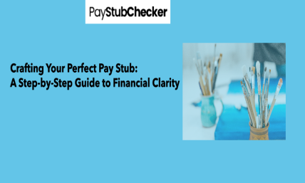123 Pay Check Stub
